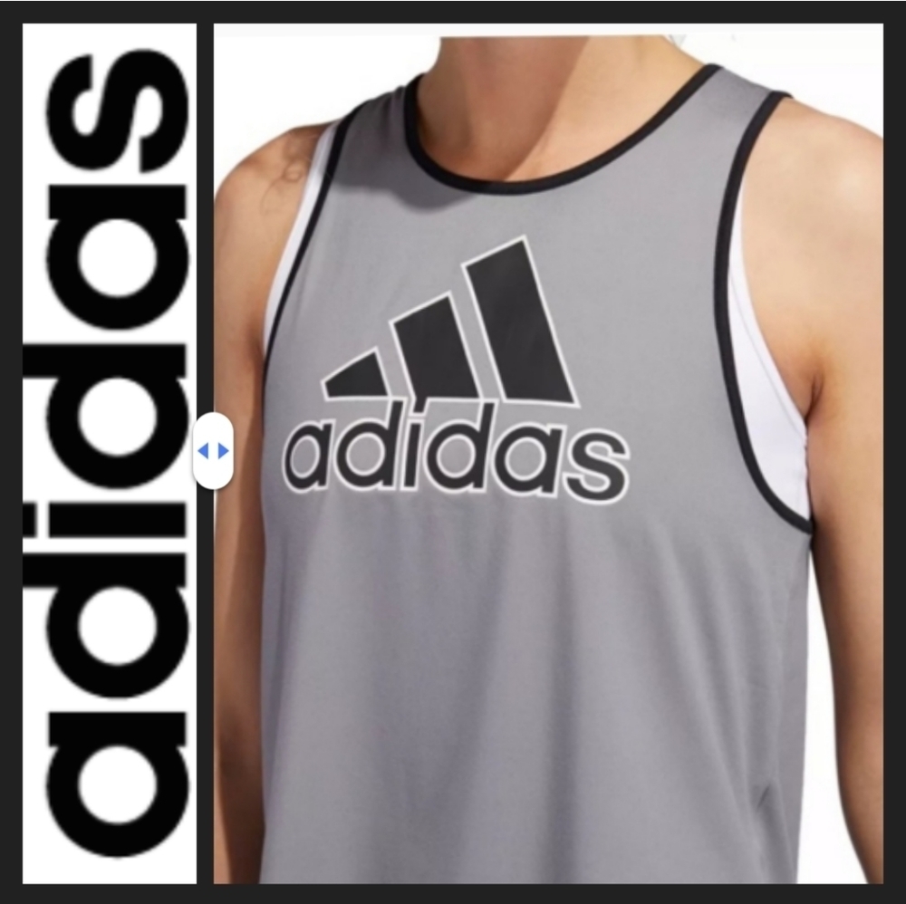Adidas New Ringer Graphic Tank Top. Size XS. - Picture 1 of 12